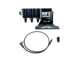 Motion Raceworks  16-00003-1 RIFE Pro Series Transmission Combo Pack for TH400 Lock Up Transmission Pressure Triple Sensor Block Kit with Mount