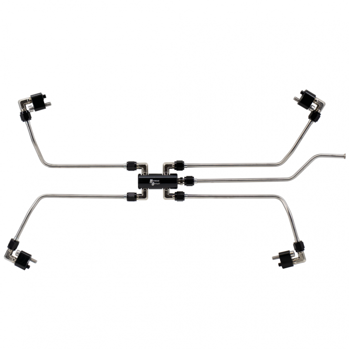860 Performance Water Vapor Bleed Cross Over Kit - Holley