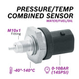 Bosch Liquid Pressure/Temp combined Sensor, 10 bar & 140 deg C 0 261 230 340