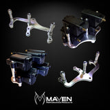 Maven Performance IGN-1A COIL MOUNTS- STACKED (Polished MOUNTS X 4)