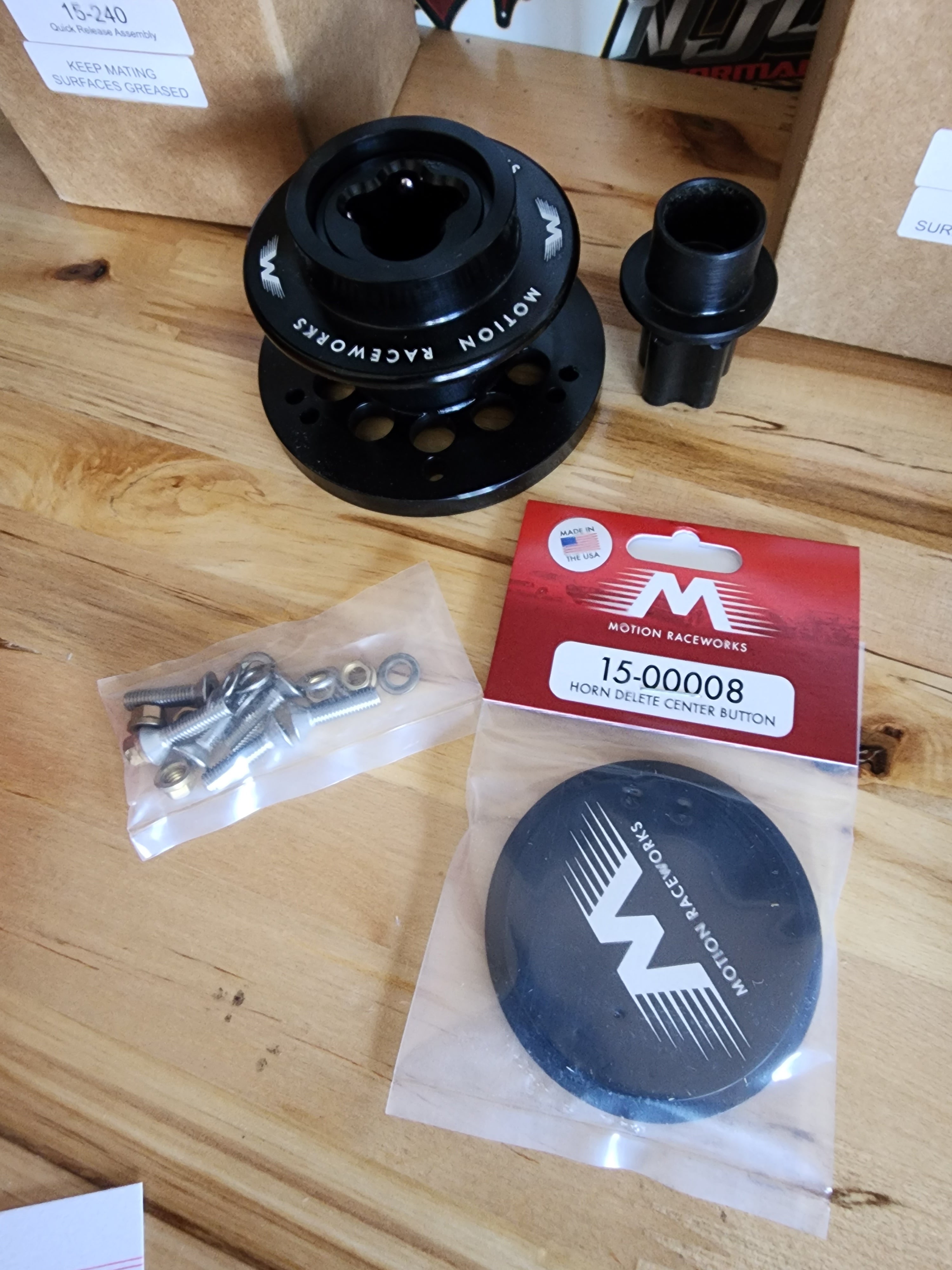 FunkyGuyさん専用 Podium Hub &amp; Quick Release NRG Quick Release Hub - Adapter Snap Off Boss Kit – JDM