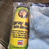 Sam's Spray Wax Kit w/ Microfiber Towel