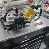 NJC ATI-CASED 1800HP STRAIGHT CUT POWERGLIDE TRANS  WITH MM DUAL DUMP VALVES