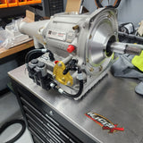 NJC ATI-CASED 1800HP STRAIGHT CUT POWERGLIDE TRANS  WITH MM DUAL DUMP VALVES