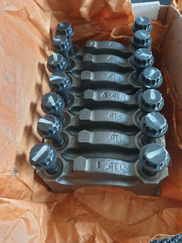 Toyota OEM 2jz-gte main caps & bolts