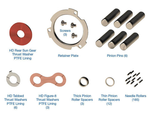 Sonnax Powerglide Heavy Duty Planetary Rebuild Kit Part No. 28922-01HDK For 1.76-style planetary