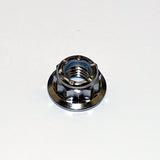 Wm Titanium 12pt Flange Nyloc Nut 1/4-unf  part no 13404
