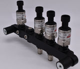 PN: 50007 LIGHTWEIGHT **Left Handed** 5 Port Remote Sensor Mount