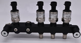 PN: 50007 LIGHTWEIGHT **Left Handed** 5 Port Remote Sensor Mount
