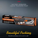 HORUSDY Electric Transfer Pump Power, Battery Power Fluid Extractors 2.2GPM, For Water Fuel Oil Pumping with Flexible Hose