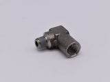 1/16" NPT Male to 1/8" NPT Female 90* Elbow Adapter PN: 251035