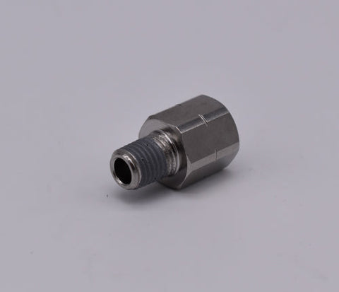 1/16" NPT Male to 1/8" NPT Female Straight Adapter PN: 251034