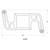 Nitrous Outlet Stinger 3 Standard Wet 4500 Boomerang Nitrous Plate System SKU: 00-10654-GEN3-10
