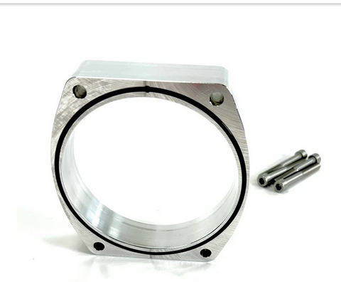 Motion Raceworks 102mm 1" Throttle Body Spacer (LS 4-Bolt Pattern) BARE  10-14018