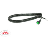Motion Raceworks Momentary Small Push Button w/6' Wound Cord ( Green) 151005