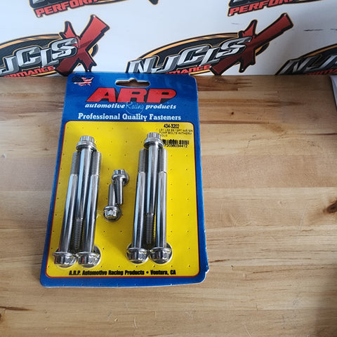Water Pump & Thermostat Housing Bolt Kit  Chevrolet LS Gen III/IV, ARP Stainless, 12pt Kit #: 434-3202