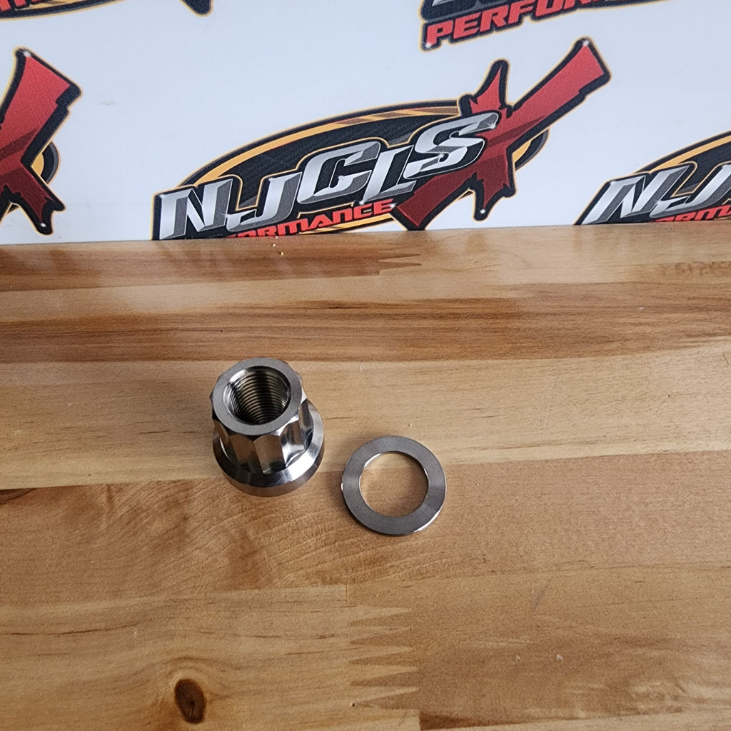 WMTitanium Wheel Nut 12 Pt M14x1.5x36 VE/VF COMMODORE LATE MODEL USA G ...