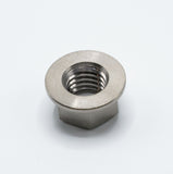 WM Titanium Hex Flange Nut 1/2-Unc Silver 11100