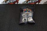 WM Titanium  12 Point Nut 5/8-unf Silver & OD locating washer