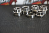 WM Titanium  12 Point Nut 5/8-unf Silver & OD locating washer