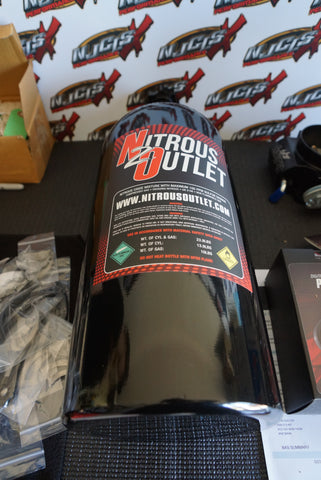 Nitrous Outlet 10lb Nitrous Bottle & High Flow Valve  00-30140