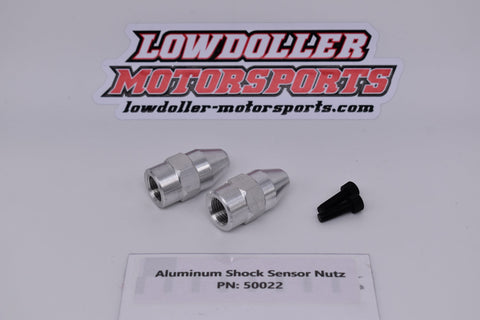 Lowdoller Motorsports Aluminum Shock Sensor Mounting Nutz. PN: 50022