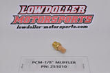PCM-1/8" NPT Muffler PN:251010