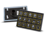 HALTECH NEXUS CAN Keypad 15 button (3x5) HT-011502