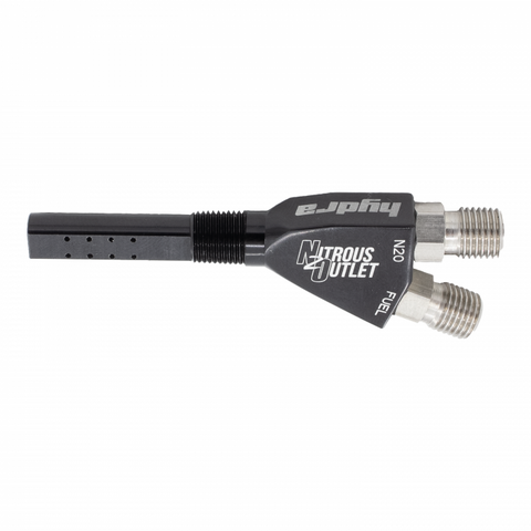 Nitrous Outlet Hydra 1/8" NPT Wet Nitrous Nozzle - 90° Multi-Discharge  00-40015