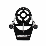 Nitrous Outlet Race-Light Single 12lb Bottle Bracket - Horizontal  00-32032