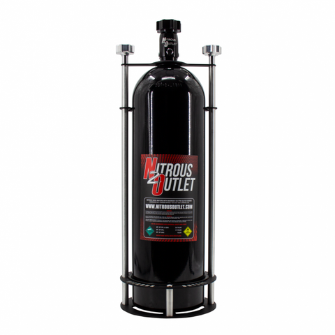 Nitrous Outlet Race-Light Single 15lb Bottle Bracket - Vertical 00-32034-V