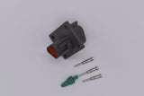 Deutsch DT 3 Pin Flanged Receptacle DT04-3P-L012 PN: 35565