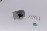 Deutsch DT 6 Pin Flanged Receptacle DT04-6P-L012 PN: 35567