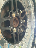 WM Titanium Metric Wheel Nut M12x1.5 Silver